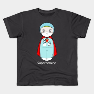 Kokeshi Cleaner Superheroine Kids T-Shirt